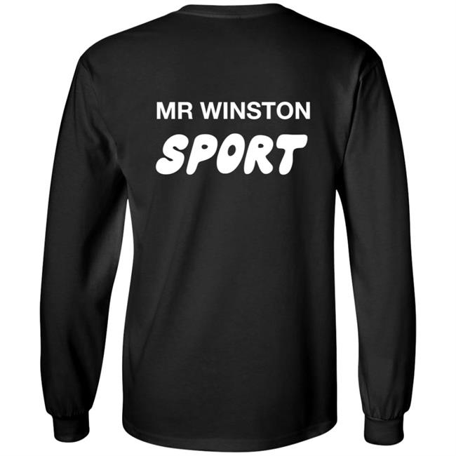 Mr Winston Merch Logo Hoodie Sweatshirt Mr Winston Merch Logo Hoodie Sweatshirt