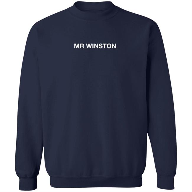 Mr Winston Merch Logo Hoodie Sweatshirt Loan - Mr Winston Merch Logo Hoodie Sweatshirt