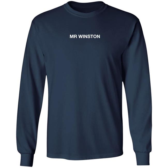 Mr Winston Merch Logo Hoodie Sweatshirt Loan - Mr Winston Merch Logo Hoodie Sweatshirt