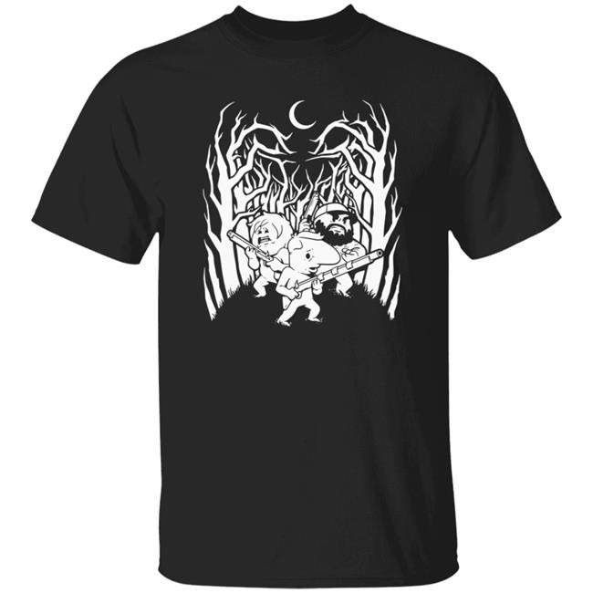 Hang - Oneyplays Merch Hidden Witch Hunt Glow In The Dark T Shirt Shark Robot Limited Run