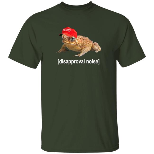 Disapproval Noise Frog T Shirt McNasty Disapproval Noise Frog T Shirt McNasty