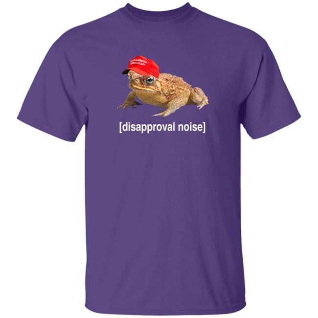 Disapproval Noise Frog T Shirt McNasty Disapproval Noise Frog T Shirt McNasty