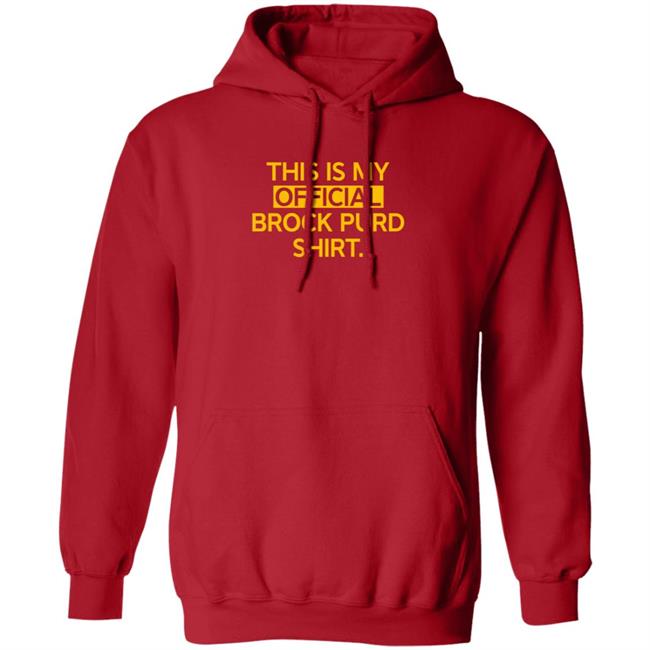 This Is My Official Grock Purd Shirt T Shirt Brandon Walker This Is My Official Grock Purd Shirt T Shirt Brandon Walker