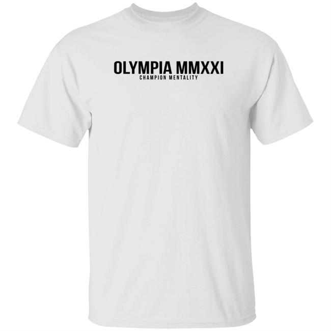 Chris Bumstead Merch Chris Bumstead Olympia Mmxxi Champion Mentality Sweatshirt Chris Bumstead Merch Chris Bumstead Olympia Mmxxi Champion Mentality Sweatshirt