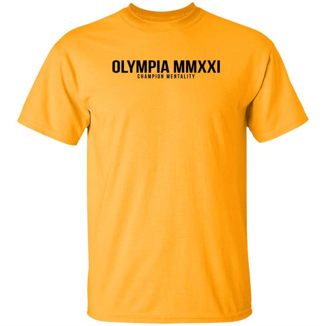 Chris Bumstead Merch Chris Bumstead Olympia Mmxxi Champion Mentality Sweatshirt Chris Bumstead Merch Chris Bumstead Olympia Mmxxi Champion Mentality Sweatshirt