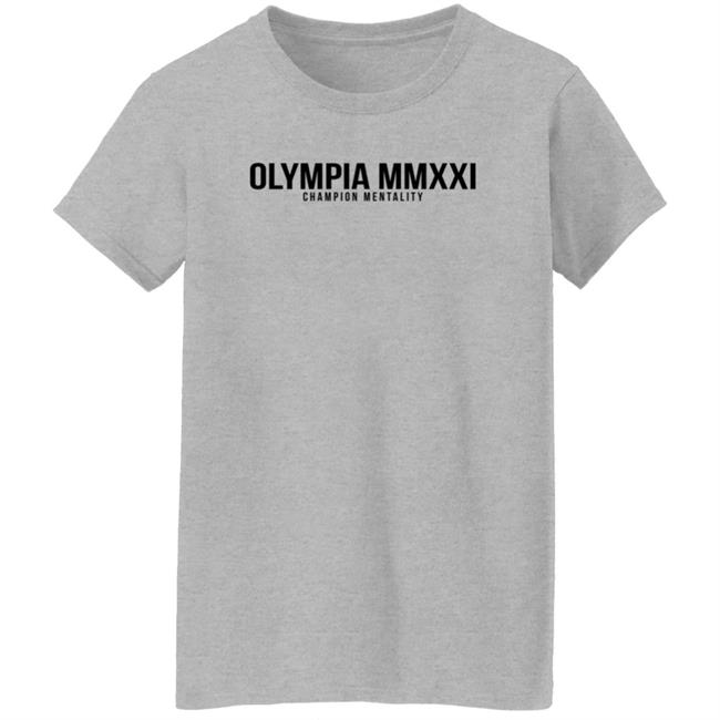 Chris Bumstead Merch Chris Bumstead Olympia Mmxxi Champion Mentality Sweatshirt Chris Bumstead Merch Chris Bumstead Olympia Mmxxi Champion Mentality Sweatshirt