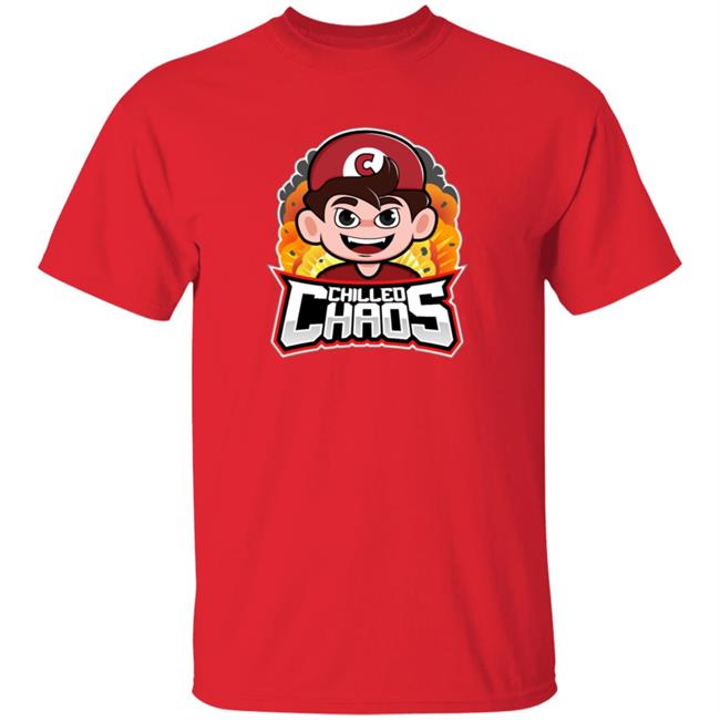 Chilled Chaos Merch Logo Tee Shirt