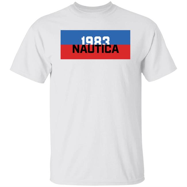 Camilo Doval Nautica 1983 Blue And Red T Shirt