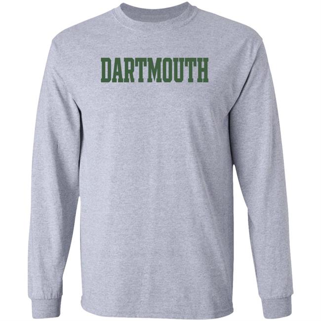 Dartmouth Coop Merch Dartmouth Long Sleeve T Shirt Bey Mered1thgrey