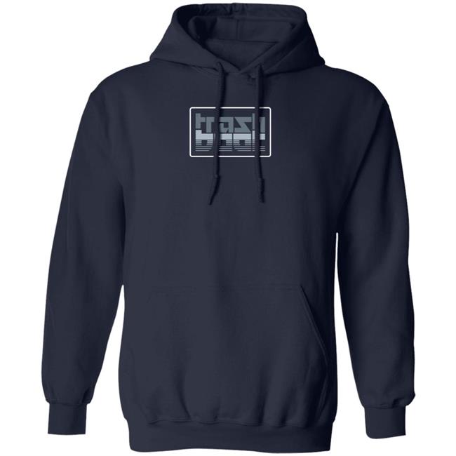 Hopeless Records Merch Tb Logo Petrol Blue Hoodie Trash Boat