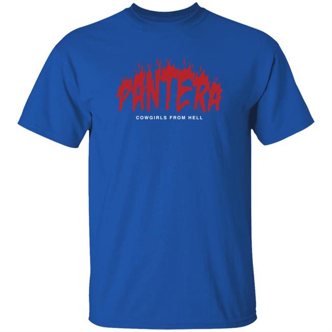 Pantera Merch Cowgirls From Hell T Shirt Pantera Merch Cowgirls From Hell T Shirt