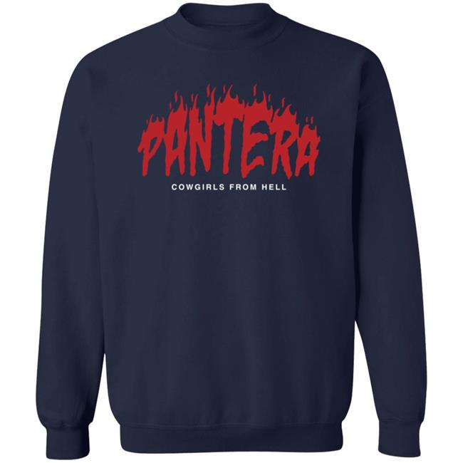Pantera Merch Cowgirls From Hell T Shirt Pantera Merch Cowgirls From Hell T Shirt