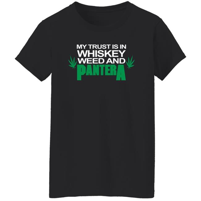 Pantera Merch Pantera Whiskey Weed T Shirt Pantera Merch Pantera Whiskey Weed T Shirt
