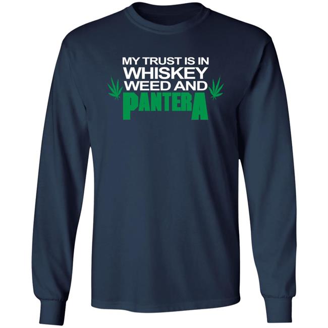 Pantera Merch Pantera Whiskey Weed T Shirt Pantera Merch Pantera Whiskey Weed T Shirt