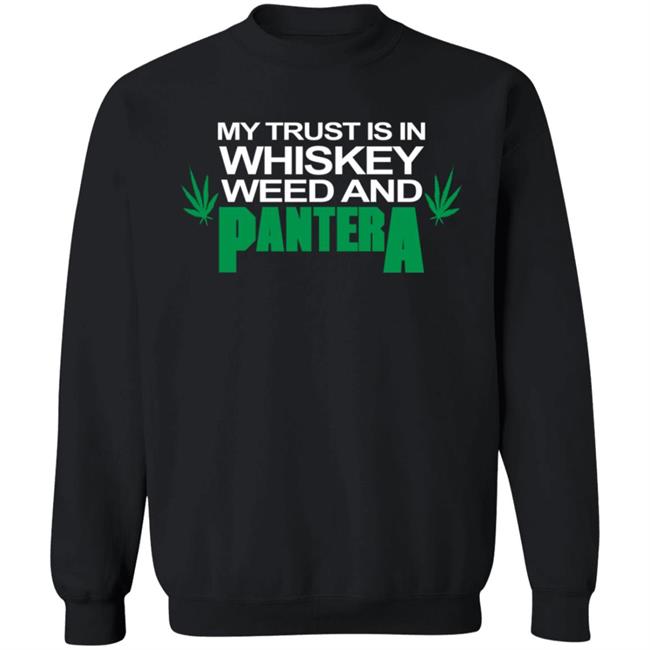 Pantera Merch Pantera Whiskey Weed T Shirt Pantera Merch Pantera Whiskey Weed T Shirt
