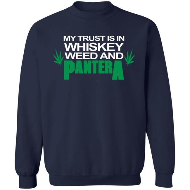 Pantera Merch Pantera Whiskey Weed T Shirt Pantera Merch Pantera Whiskey Weed T Shirt