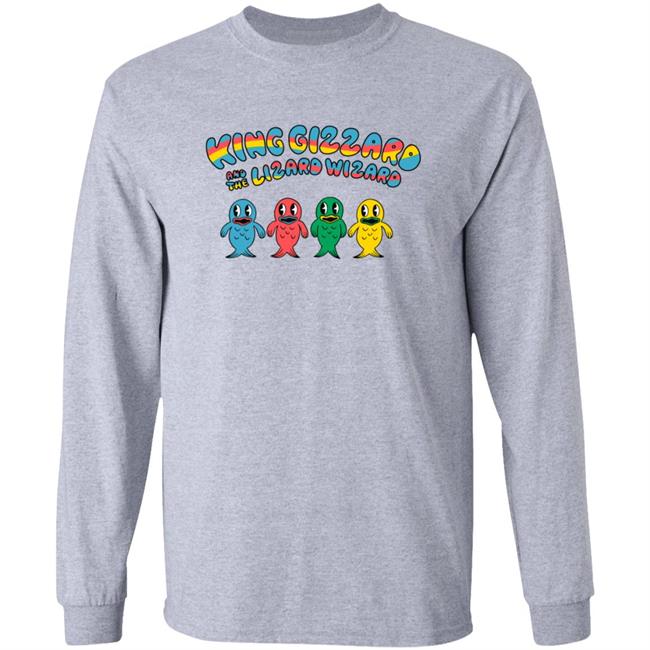 King Gizzard And The Lizard Wizard Merch Fish Family Shirt King Gizzard And The Lizard Wizard Merch Fish Family Shirt