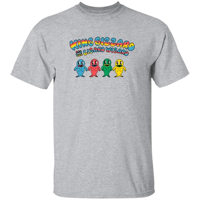 King Gizzard And The Lizard Wizard Merch Fish Family Shirt King Gizzard And The Lizard Wizard Merch Fish Family Shirt