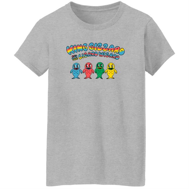 King Gizzard And The Lizard Wizard Merch Fish Family Shirt King Gizzard And The Lizard Wizard Merch Fish Family Shirt