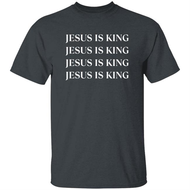 Jesus Is King Merch Jesus Is King 4 Times Black Sweatshirt Jesus Is King Merch Jesus Is King 4 Times Black Sweatshirt