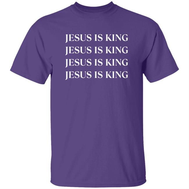 Jesus Is King Merch Jesus Is King 4 Times Black Sweatshirt Jesus Is King Merch Jesus Is King 4 Times Black Sweatshirt