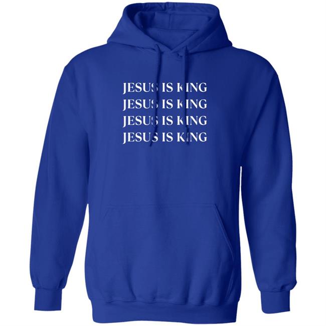 Jesus Is King Merch Jesus Is King 4 Times Black Sweatshirt Jesus Is King Merch Jesus Is King 4 Times Black Sweatshirt