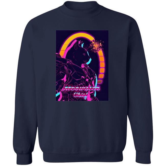 Halo Meowster Chief T Shirt Halo Meowster Chief T Shirt