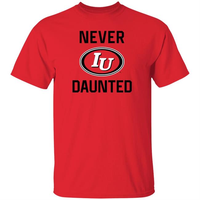 Home Field Apparel Store Never Daunted Vintage Iu Oval Shirt