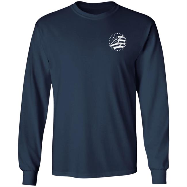 The Operator Navy Long Sleeve T Shirt