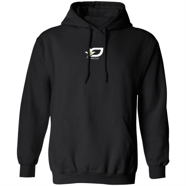 Optic Texas Merch Optic Texas Black Hoodie Sweatshirt