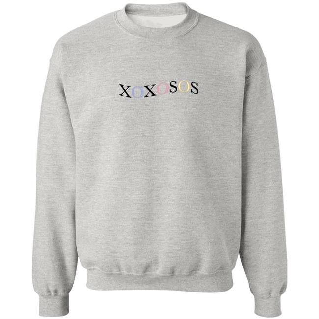 Keshimusic Merch Xoxosos Grey Sweatshirt