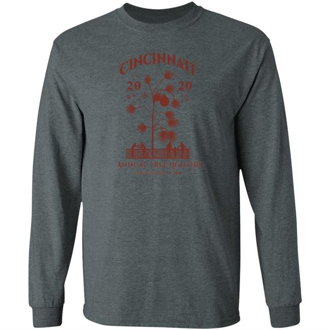 2020 Cincinnati Annual Tree Lighting T Shirt Christmas Tree Now On Limited Edition Tee From Cincy Shirts 2020 Cincinnati Annual Tree Lighting T Shirt Christmas Tree Now On Limited Edition Tee From Cincy Shirts