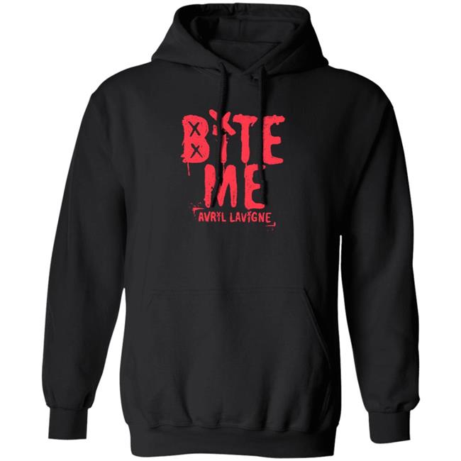 Avril Lavigne Merch Bite Me Shirt Avril Lavigne Merch Bite Me Shirt