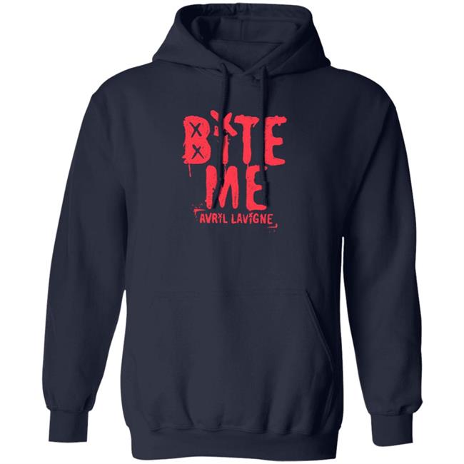 Avril Lavigne Merch Bite Me Shirt Avril Lavigne Merch Bite Me Shirt