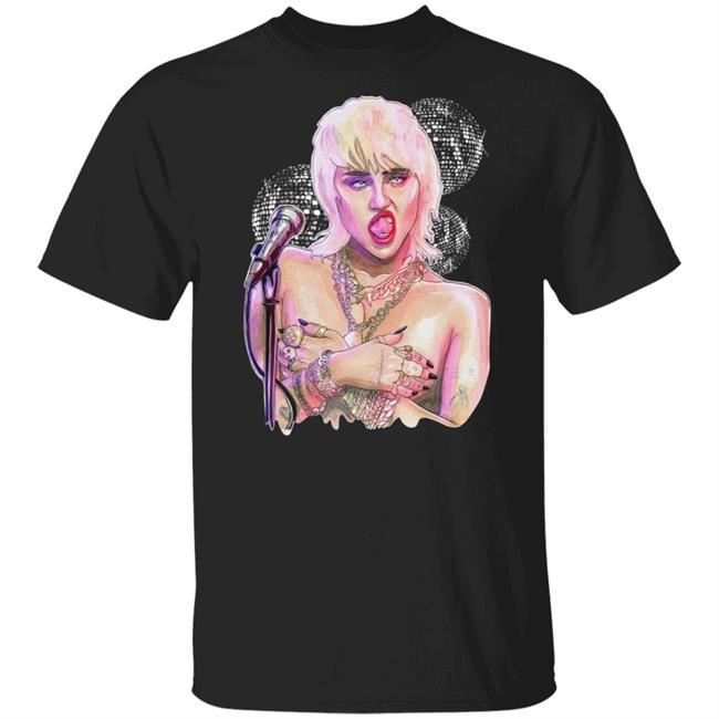 Miley Ray Cyrus Merch Midnight Sky Dico Tee