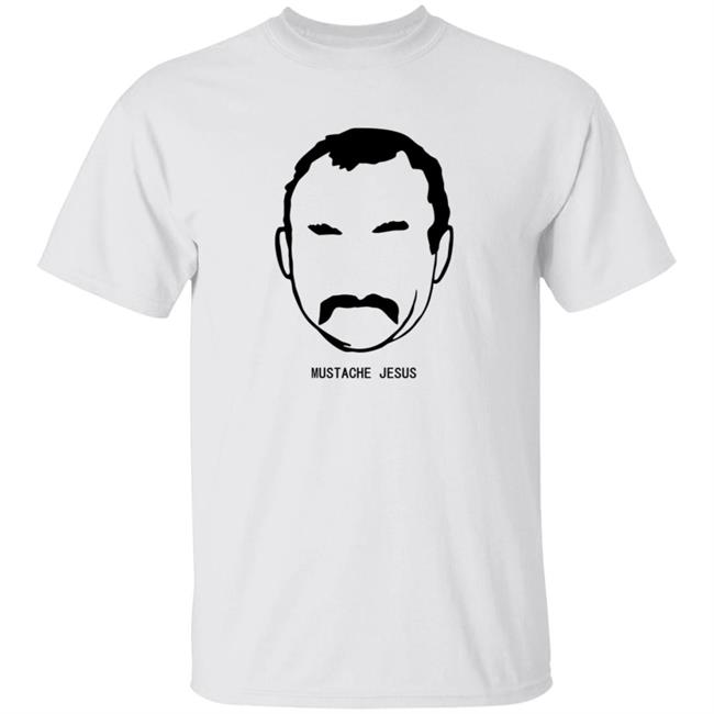 Mustache Jesus Tee Barstool Sports