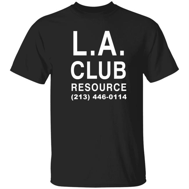 La Club Resource Logo Tee Shirt