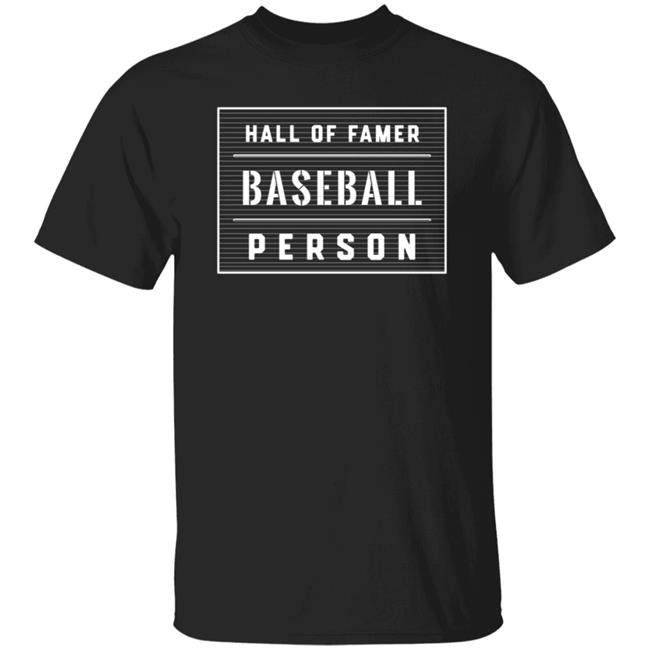 Hall Of Famer Baseball Person Shirt Sox Machine