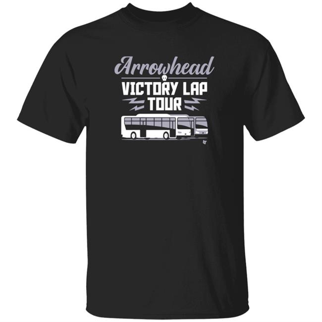 Arrowhead Victory Lap Tour T Shirt Las Vegas Football