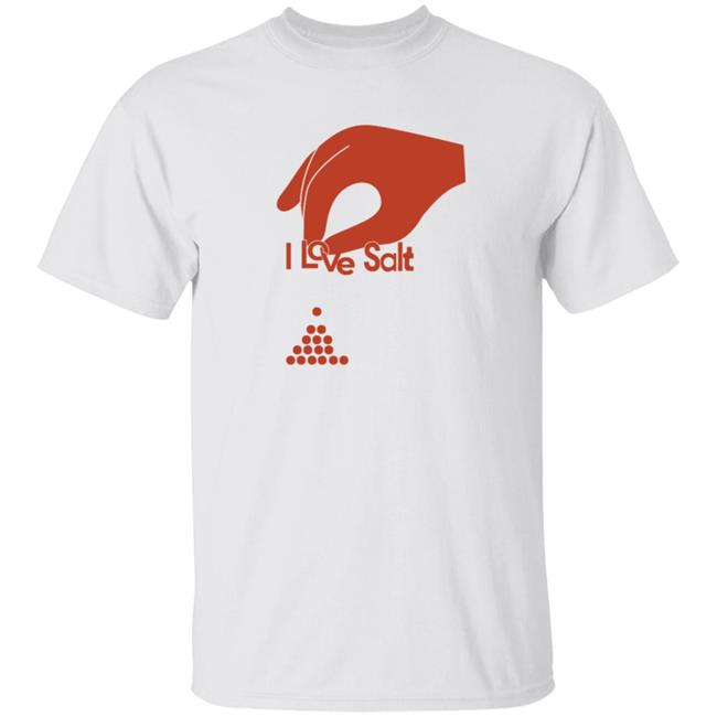 Molly Baz Merch I Love Salt Shirt New White