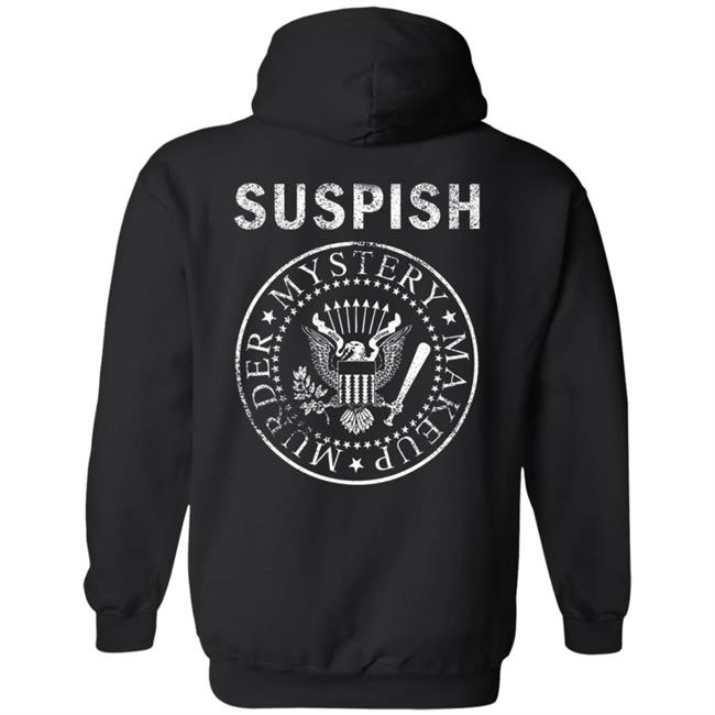 Bailey Sarian Merch Bailey Sarian - Band Suspish Contrast Hoodie Bailey Sarian Merch Bailey Sarian - Band Suspish Contrast Hoodie