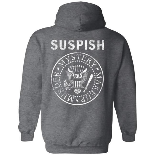 Bailey Sarian Merch Bailey Sarian - Band Suspish Contrast Hoodie Bailey Sarian Merch Bailey Sarian - Band Suspish Contrast Hoodie