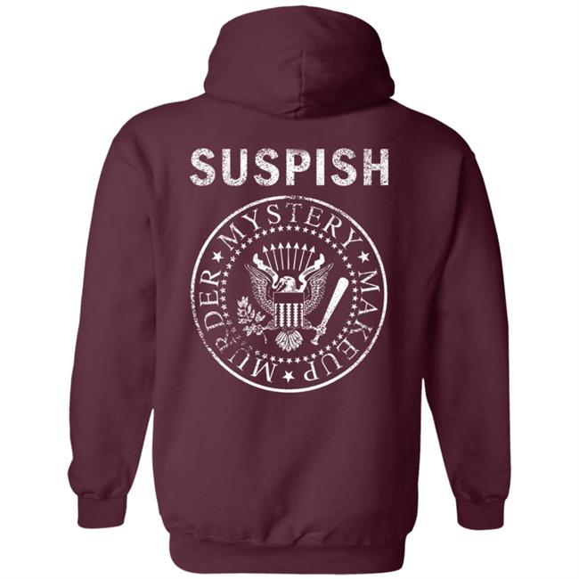 Bailey Sarian Merch Bailey Sarian - Band Suspish Contrast Hoodie Bailey Sarian Merch Bailey Sarian - Band Suspish Contrast Hoodie