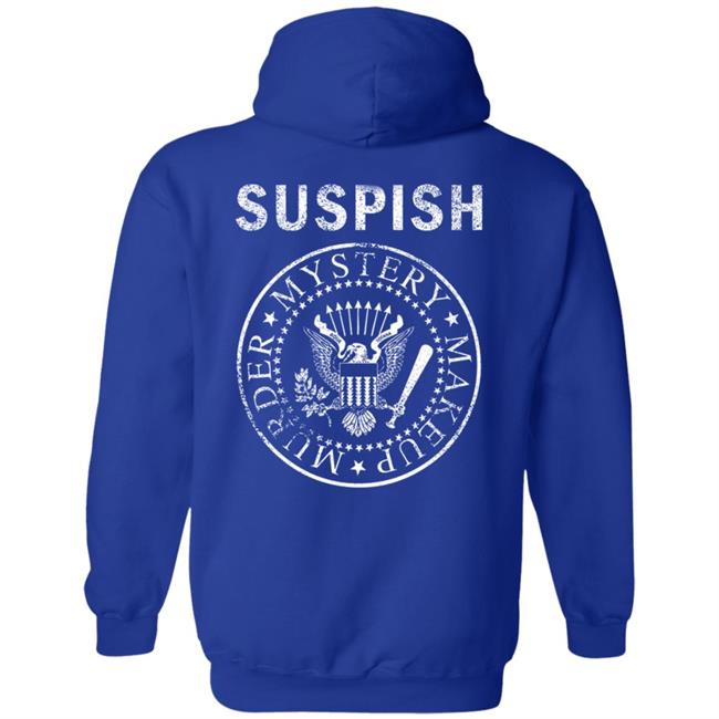 Bailey Sarian Merch Bailey Sarian - Band Suspish Contrast Hoodie Bailey Sarian Merch Bailey Sarian - Band Suspish Contrast Hoodie