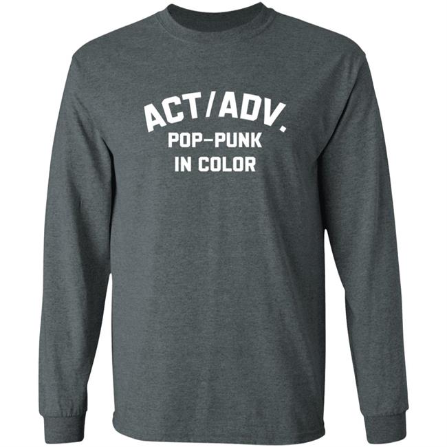 Action Adventure merch Pop Punk In Color Tee Action Adventure merch Pop Punk In Color Tee