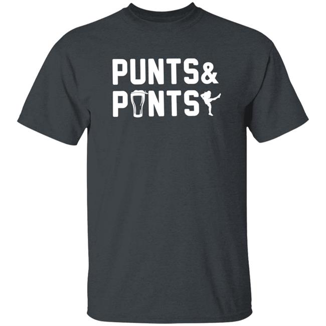 Johnny Stanton Szabo Appare Merch Punts & Pints T Shirt Brad Stainbrook