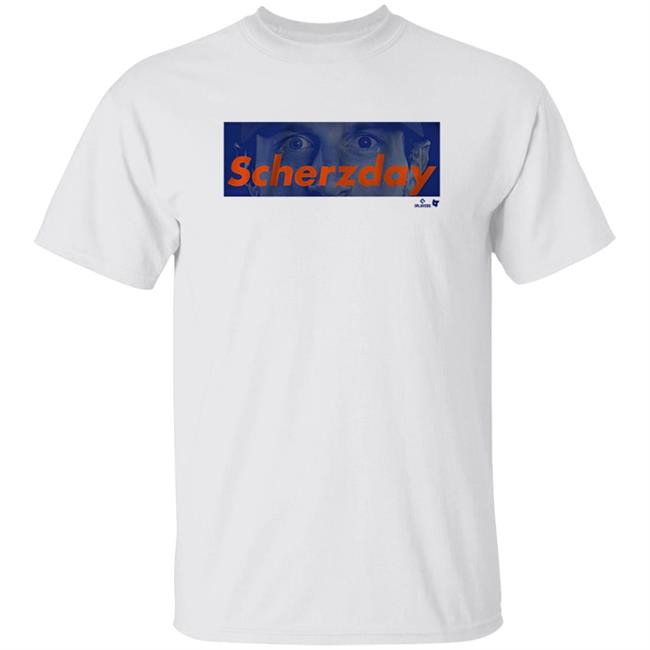 BreakingT Max Scherzer Scherzday New York T Shirt