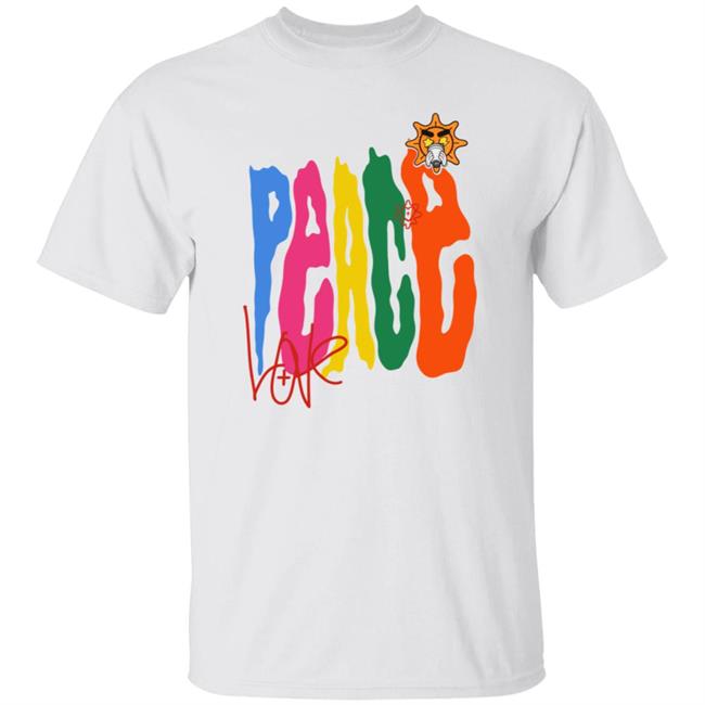 Glo Gang Merch Peace And Love Tee