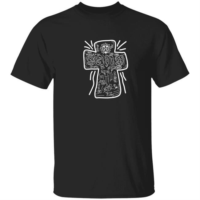 Glo Gang Merch Believe Cross Tee