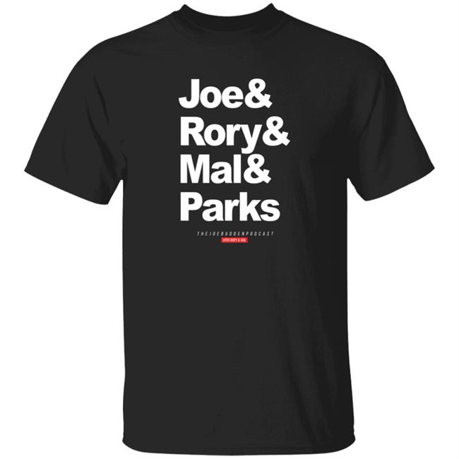 Joe Budden Podcast Merch Friend Of The Show Joe & Rory & Mal & Parks Tee